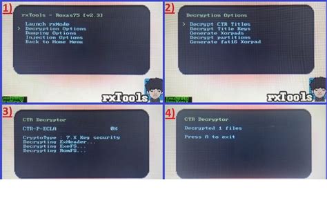 decrypt 3ds roms.
